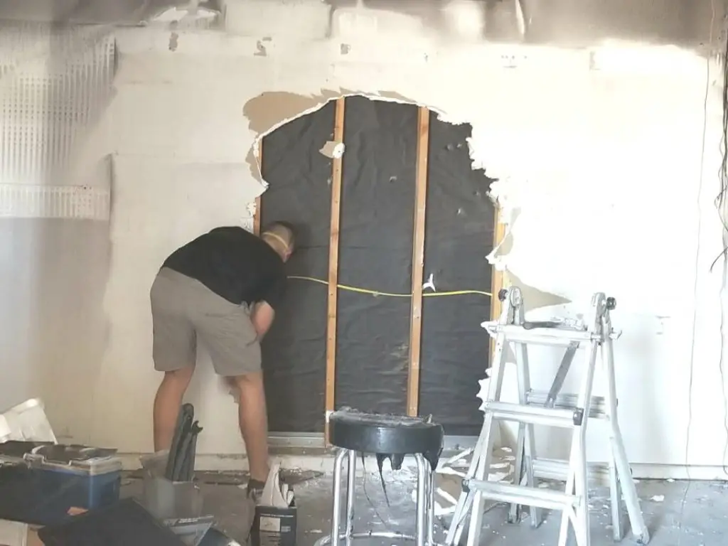 wall demolition