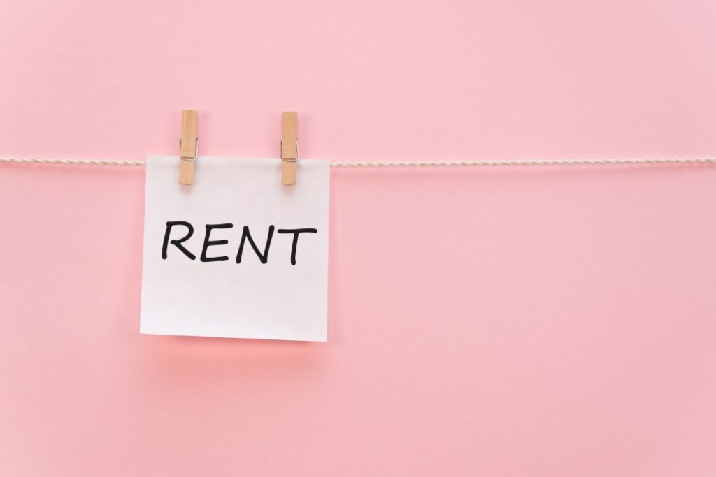 picture illustrating renting