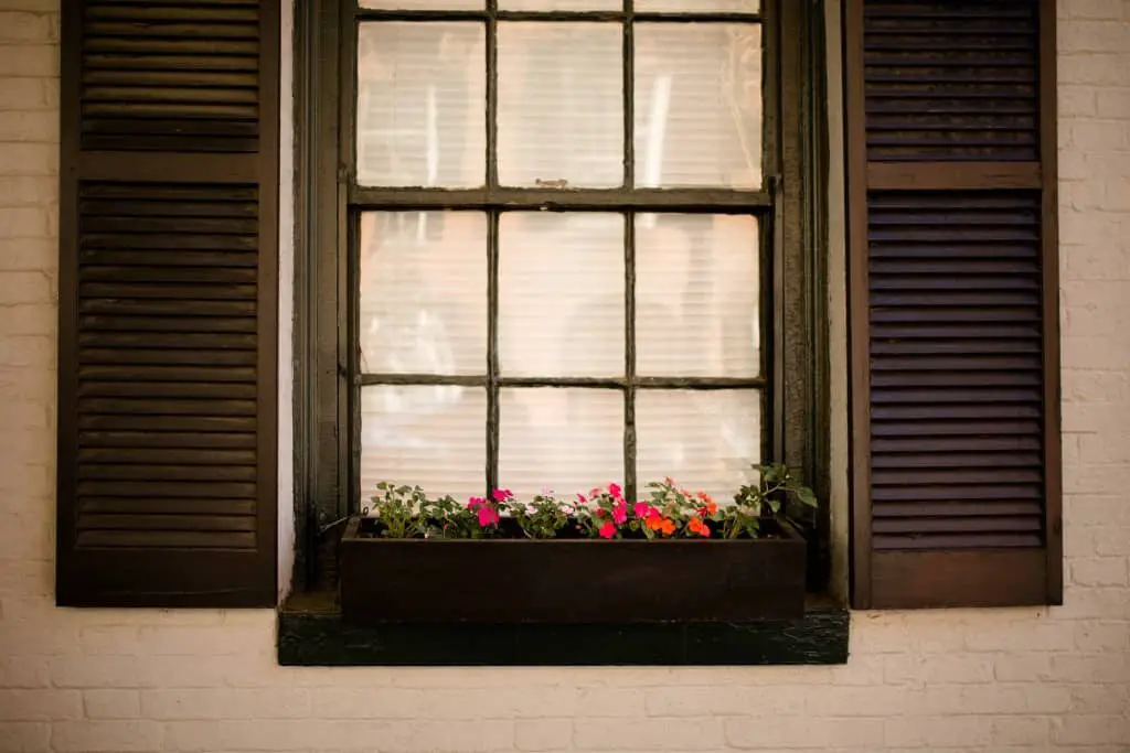 beautiful window sill