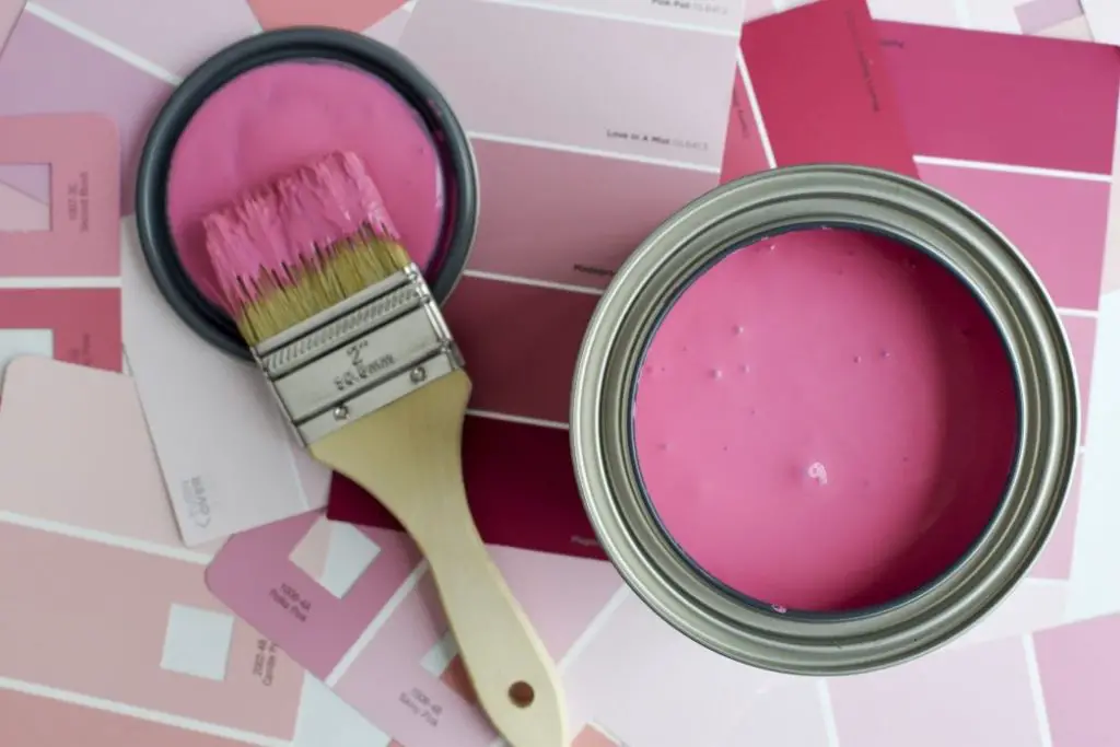 pink paint project